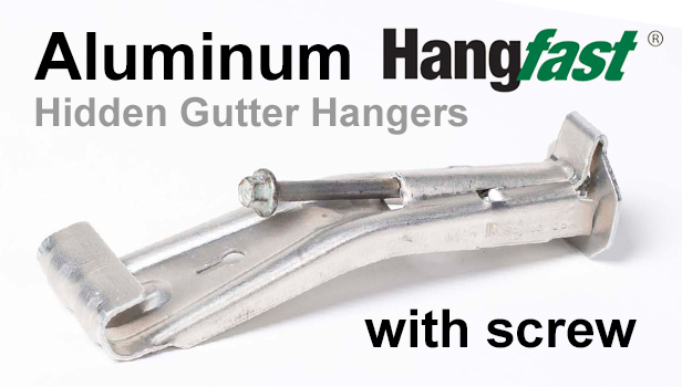 7 Quick Screw Gutter Hanger With Clip > 7 Gutter Hangers